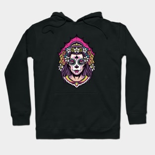 Beautiful Day of the Dead Woman Hoodie